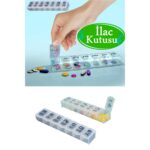 BUFFER® Haftalık Günlük İlaç Saklama Kutusu 7 Günlük İlaç  Saklama Kabı - Görsel 5