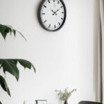36 Cm Gri Sade Dekoratif Duvar Saati