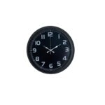 Midnight Black 40 Cm Metal Duvar Saati - Görsel 3