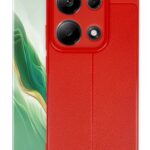 Mey İthalat®   Redmi Note 13 Pro 4G Kılıf Auto Focus Kapak - Kırmızı