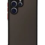 Mey İthalat®  Samsung Galaxy S24 Ultra Kılıf Montreal Silikon Kapak - Siyah