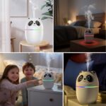 LED Işıklı Masaüstü Oda Nemlendirici