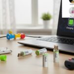 BUFFER® USB Şarjlı 1450mAh AA 1.2V Lityum Kalem Pil – 4'lü Set, Tekrar Şarj Edilebilir Uzun Ömürlü Dönüştürülebilir Batarya - Görsel 5