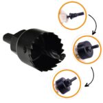 BUFFER® 6 Parça Demir Ahşap Alçıpan Delme Buat Açma Seti - Görsel 2