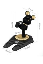 BUFFER® Ayıcıklı Telefon ve Tablet Standı Masa Üstü Telefon ve Tablet Tutucu Aparatı - Görsel 8