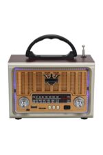 BUFFER® Taşınabilir Klasik AM/FM/SW  Retro Nostaljik Radyo - Görsel 2