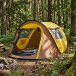 BUFFER® 2 Kişilik Vagon Tipi Yarı Otomatik Kamp Çadırı – Çift Kapılı