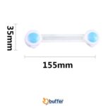 BUFFER® Bebek ve Çocuklar İçin Dolap Çekmece Emniyet Güvenlik Kilidi - Görsel 3