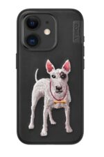 Mey İthalat®  iPhone 11 Perma Desenli Kapak - Siyah