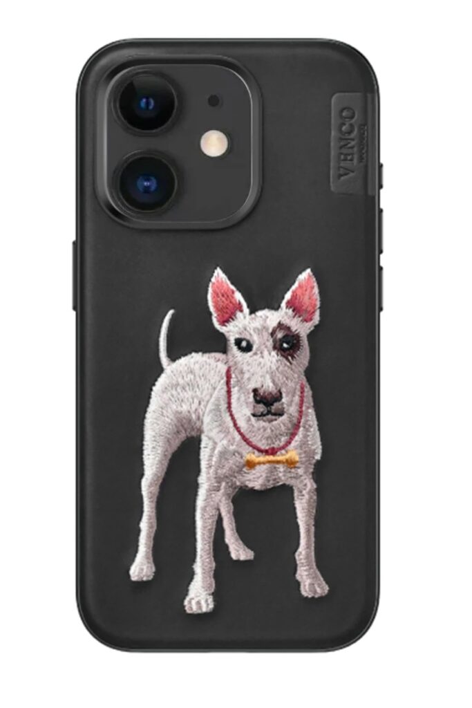 Mey İthalat®  iPhone 11 Perma Desenli Kapak - Siyah