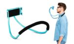BUFFER® Boyuna Asılan Ergonomik 360 Derece Cep Telefonu Tutucu Stand - Görsel 5