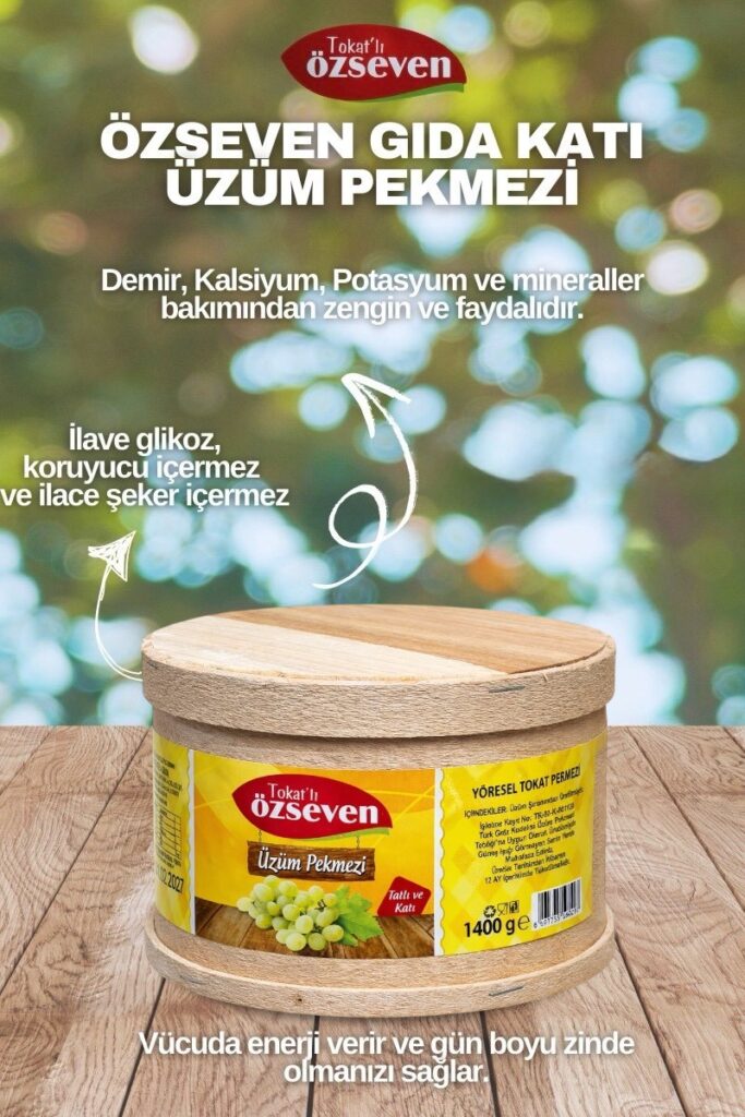 Özseven Katı Üzüm Pekmezi 1400gr