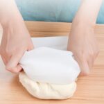 BUFFER® Orta Hamur Torbası Silikon Şeffaf Hamur Yoğurma Torbası Ekmek Makarna Mantı  Hamuru Kolay Yo - Görsel 2