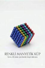 216 Parça 5mm Manyetik Top Seti | Sihirli Mıknatıslı Küp Yapı Oyuncak | Stres ve Rahatlama İçin Eğlenceli Manyetik Toplar - Görsel 4