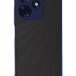 Mey İthalat®  İnfinix Hot 30 4G Kılıf Montreal Silikon Kapak - Lacivert