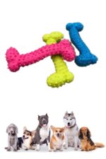 BUFFER® Tiny Kemik Oyuncağı Tırtıklı Yüzey Küçük Kemik Plastik Köpek Oyuncağı - Görsel 5