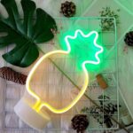 BUFFER® Dekoratif Ananaslı Neon Led Masa Ve Gece Lambası Hediyelik Lamba - Görsel 3