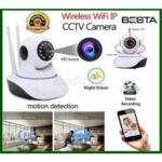 1080P 2MP 360 derece Full HD Kablosuz IP Gece Görüşlü WİFİ Güvenlik Kamerası - Görsel 2