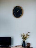 36 Cm Kahverengi Standart Duvar Saati - Görsel 3