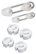 BUFFER® 6 Parça Çocuk Güvenlik 3'lü Seti-2 Boy Çekmece,Dolap Kilidi ve 4 Adet Priz İçi Güvenlik Düğmesi - Görsel 5
