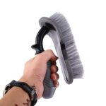 Saplı Halı, Koltuk ve Araç Temizlik Fırçası – Çok Amaçlı İç & Dış Oto, Ev ve Ofis Kullanımı İçin Ergonomik Temizlik Aparatı - Görsel 5
