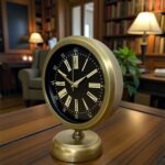 Time Art 25 x 20 Eskitme Metal Masa Saati