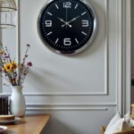 Elegance 40 Cm Metal Büyük Rakamlı Modern Tasarım