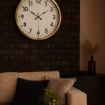 Gold Standart 52 Cm Metal Zarif Duvar Saati