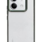 Mey İthalat®   Redmi Note 13 4G Kılıf Power Silikon - Koyu Yeşil