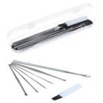BUFFER® 6 Parça Paslanmaz Çelik Kulak Balmumu Toplayıcı Çıkarıcı Temizleyici Bakımı Çubuk Seti - Görsel 2