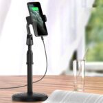 Buffer 360 Derece Döndürülebilir Masaüstü Teleskopik Telefon Standı Çok Fonksiyonlu Telefon Tutucu - Görsel 2