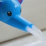 BUFFER® Çocuklar İçin Eğitici ve Güvenli Musluk Uzatıcı Genişletici Başlık Aparatı Fil Figürlü - Görsel 6