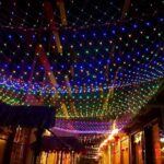 BUFFER® 1x2 Metre Dekoratif File Ağ Perde 192 LED 8 Animasyonlu Farklı Işık Modu RGB Fişli - Görsel 7