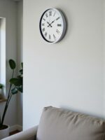 36 Cm Beyaz Roman Rakamlı Duvar Saati - Görsel 3