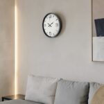 36 Cm Gri Şıklık Duvar Saati - Görsel 2