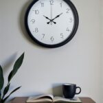 Pure Time Black 40 Cm Metal Duvar Saati