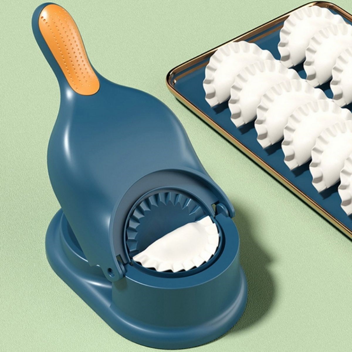 BUFFER® Pratik Hamur Açıcı Mantı Börek Poğaça Hamuru Açma Aparatı Ravioli Mantı Makinesi BUFFER® Pratik Hamur Açıcı Mantı Börek Poğaça Hamuru Açma Aparatı Ravioli Mantı Makinesi
