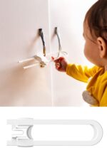 BUFFER® Bebek Çocuk Çekmece ve Dolap Koruma Raylı Güvenlik Sistemi Emniyet Kilidi - Görsel 7