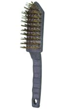 BUFFER® Metal Tel Fırça Plastik Saplı Pas Kir Sökme Temizleme Fırçası - Görsel 8