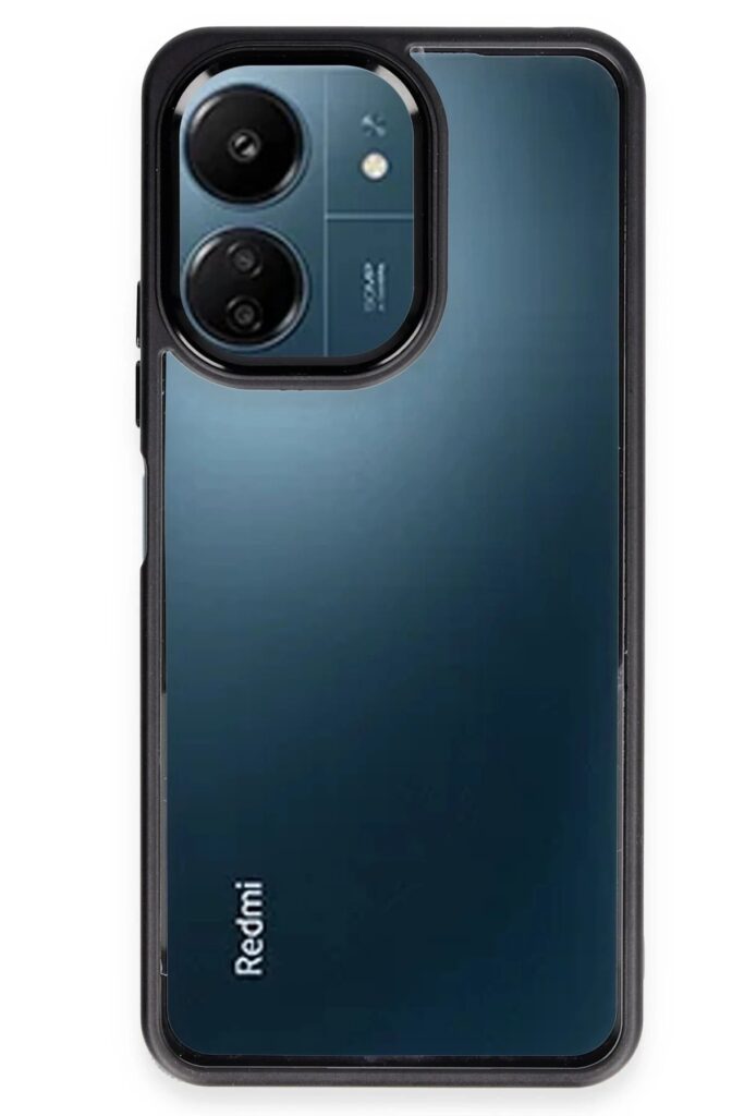 Mey İthalat®   Redmi 13C Kılıf Power Silikon - Siyah