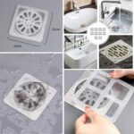 BUFFER® 10'lu Banyo ve Mutfak Lavabo Koku Önleyici ve Haşere Böcek Önleyici Gider Filtresi - Görsel 5
