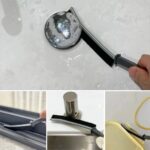 BUFFER® 2li Çok Amaçlı Multi Ince Temizlik Fırçası Derz Arası Banyo Mutfak Lavabo Detay Temizleme Fırçası - Görsel 3