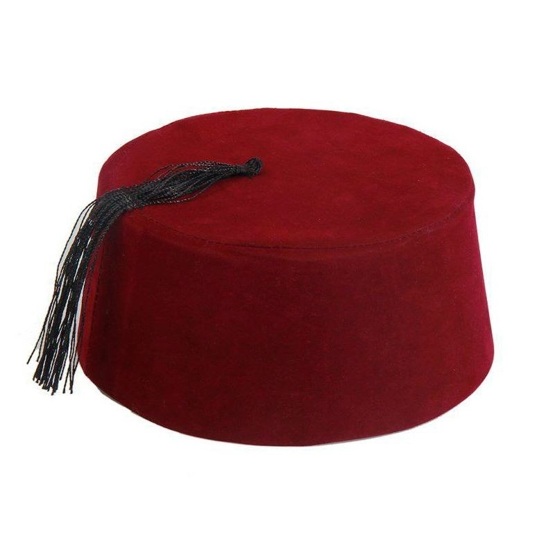 Mey İthalat® Bordo Renk Osmanlı Fesi Yetişkin Boy Mey İthalat® Bordo Renk Osmanlı Fesi Yetişkin Boy