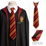 Mey İthalat® Harry Potter Gryffindor Fermuarlı Ayarlanabilir Kravat