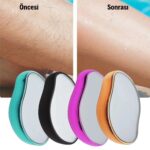 BUFFER®  Acısız,Ağrısız Manuel Tüy Dökücü Kristal Epilatör Tüy Silgisi Epilasyon - Görsel 4