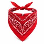Mey İthalat® Kırmızı Kovboy Fuları Çocuk Bandana Western Desenli Boyun Fuları