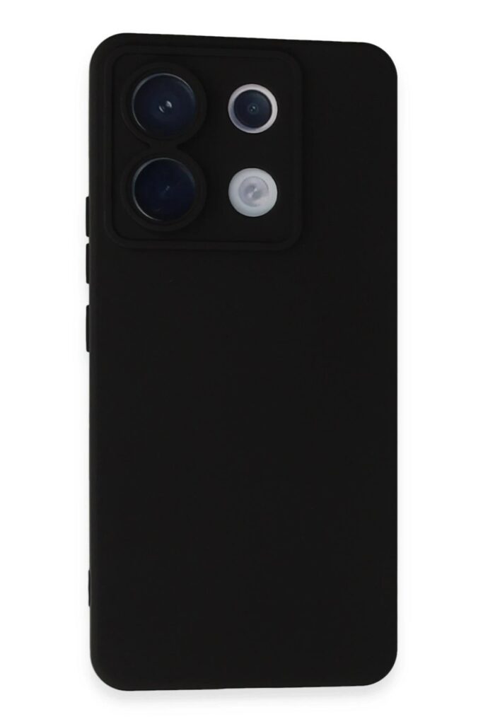 Mey İthalat®   Redmi Note 13 Pro 5G Kılıf Nano içi Kadife Silikon - Siyah