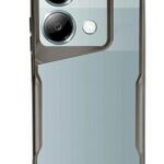 Mey İthalat®   Redmi Note 13 Pro 4G Kılıf Boyi Silikon Kapak - Titan Gri