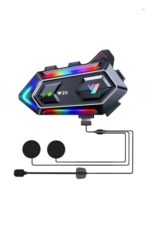 BUFFER® Y20 Motorsikletler İçin Kablosuz Bluetooth Kulaklıklı – Suya Dayanıklı, Uzun Ömürlü Batarya, Gürültü Engelleme Özellikli Kask Kulaklığı - Görsel 6