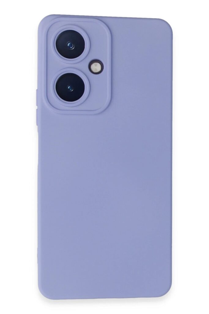 Mey İthalat®  Vivo Y27 Kılıf Nano içi Kadife Silikon - Lila